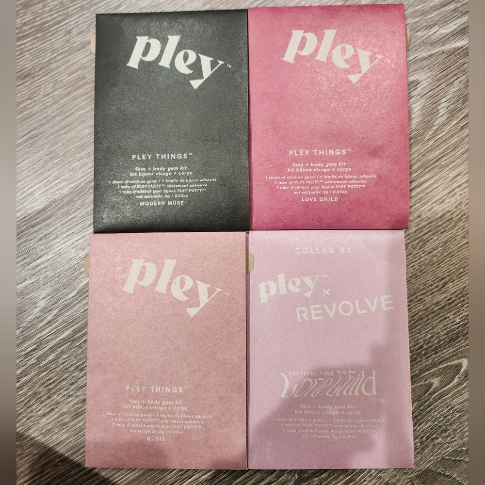 Pley Things (4) Pack Gem Kits✨️